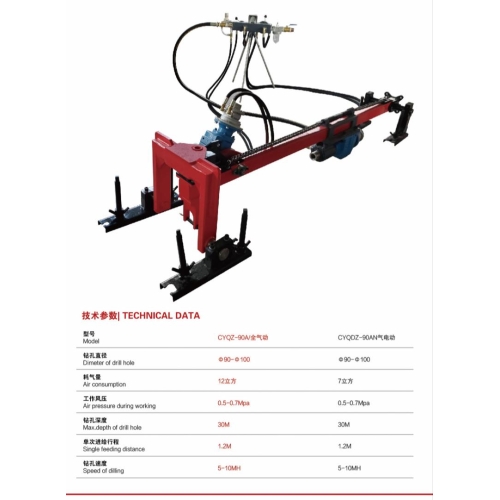 DTH DRILLING MACHINE